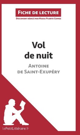 Vol de nuit d'Antoine de Saint-Exupéry (Fiche de lecture)