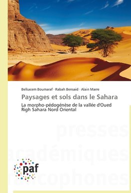 Paysages et sols dans le Sahara