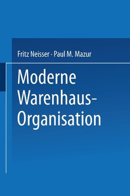 Moderne Warenhaus-Organisation