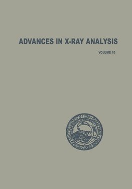 Advances in X-Ray Analysis