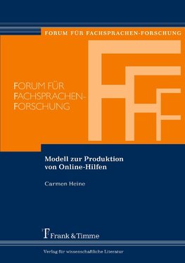 Modell zur Produktion von Online-Hilfen