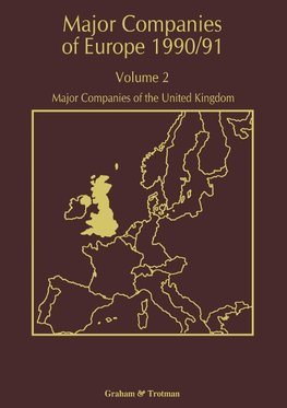 Major Companies of Europe 1990/91