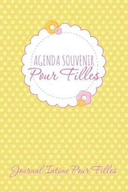 Agenda Souvenir Pour Filles Journal Intime Pour Filles