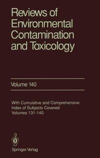 Reviews of Environmental Contamination and Toxicology