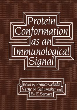 Protein Conformation as an Immunological Signal