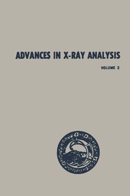 Advances in X-Ray Analysis