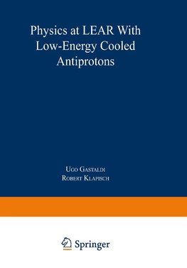 Physics at LEAR with Low-Energy Cooled Antiprotons