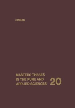 Masters Theses in the Pure and Applied Sciences