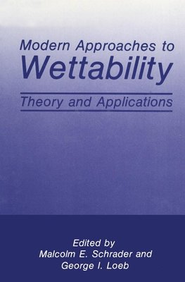 Modern Approaches to Wettability