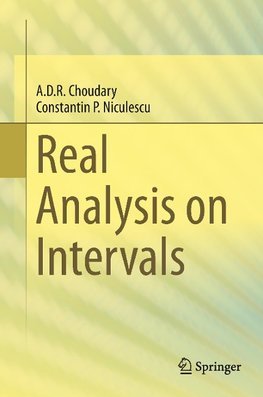 Real Analysis on Intervals