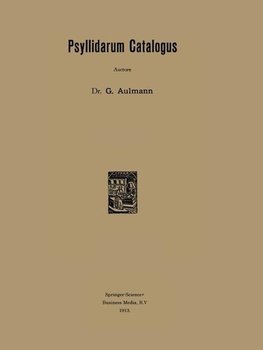 Psyllidarum Catalogus