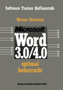 Word 3.0/4.0 optimal beherrscht