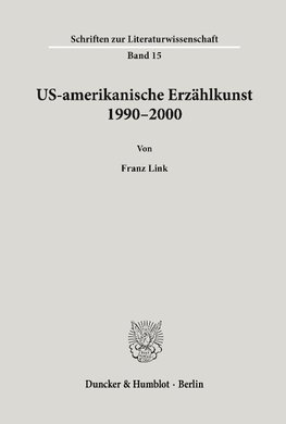 US-amerikanische Erzählkunst 1990-2000.