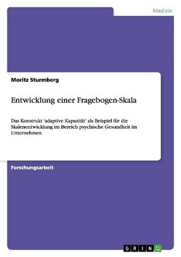 Entwicklung einer Fragebogen-Skala