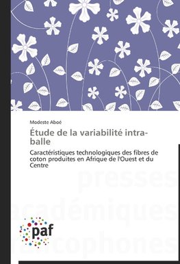 Étude de la variabilité intra-balle