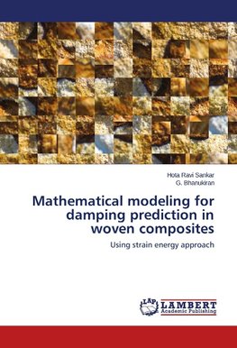 Mathematical modeling for damping prediction in woven composites