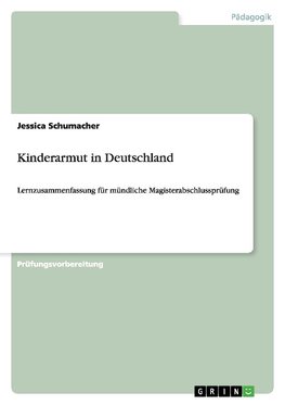 Kinderarmut in Deutschland