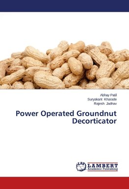 Power Operated Groundnut Decorticator