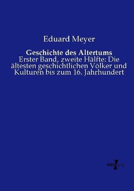 Geschichte des Altertums