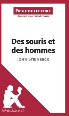 Analyse : Des souris et des hommes de John Steinbeck  (analyse complète de l'oeuvre et résumé)