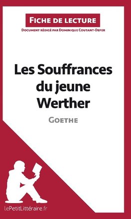 Analyse : Les Souffrances du jeune Werther de Goethe  (analyse complète de l'oeuvre et résumé)