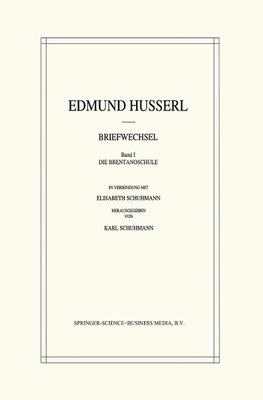 Edmund Husserl Briefwechsel