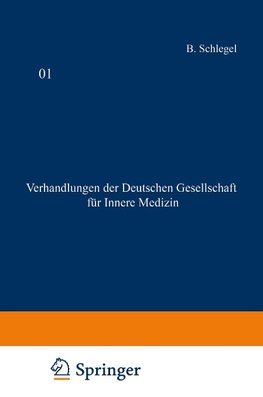 Verhandlungen der Deutschen Gesellschaft für Innere Medizin