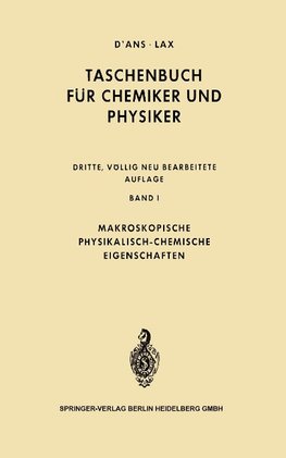 Makroskopische physikalisch-chemische Eigenschaften