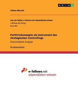 Portfoliokonzepte als Instrument des strategischen Controllings