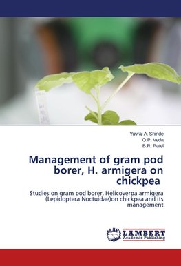 Management of gram pod borer, H. armigera on chickpea