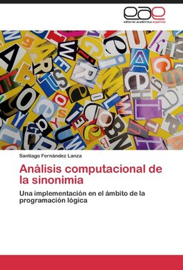 Análisis computacional de la sinonimia