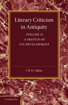 Literary Criticism in Antiquity