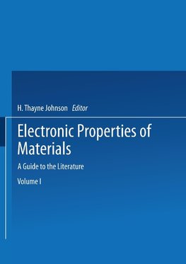 Electronic Properties of Materials