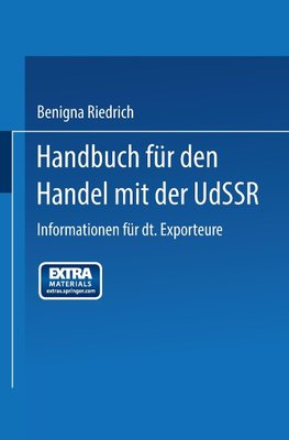 Handbuch für den Handel mit der UdSSR