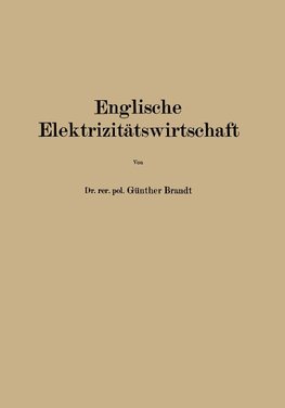 Englische Elektrizitätswirtschaft