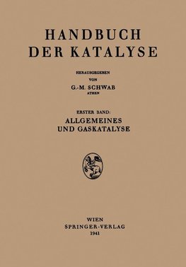 Allgemeines und Gaskatalyse