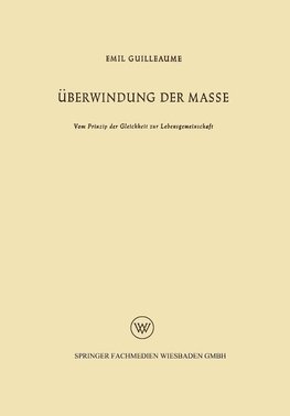 Überwindung der Masse