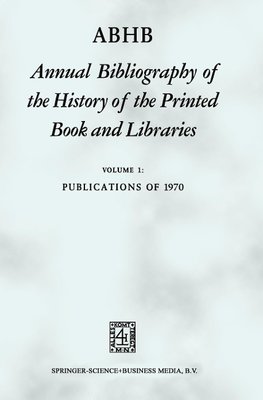 ABHB Annual Bibliography of the History of the Printed Book and Libraries