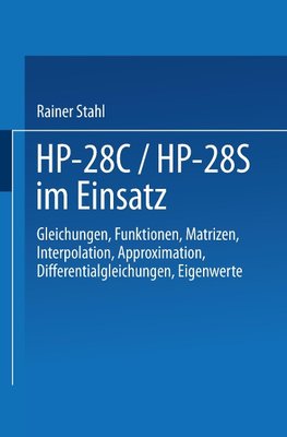 HP-28C / HP-28S im Einsatz