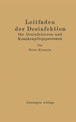 Leitfaden der Desinfektion