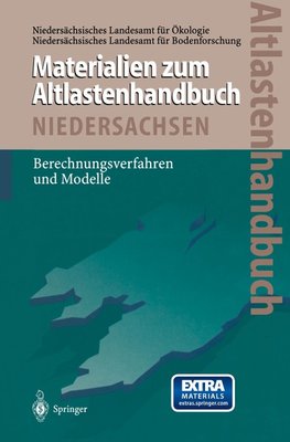 Altlastenhandbuch des Landes Niedersachsen Materialienband