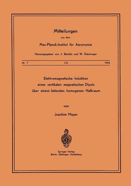 Elektromagnetische Induktion eines vertikalen magnetischen Dipols über einem leitenden homogenen Halbraum