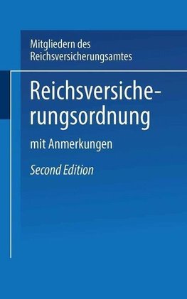 Reichs-Versicherungsordnung