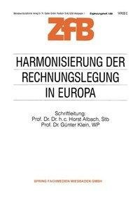 Harmonisierung der Rechnungslegung in Europa