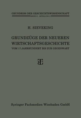 Grundzüge der Neueren Wirtschaftsgeschichte