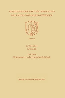 Kybernetik. Dokumentation und mechanisches Gedächtnis