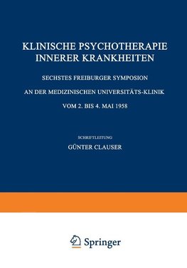 Klinische Psychotherapie Innerer Krankheiten