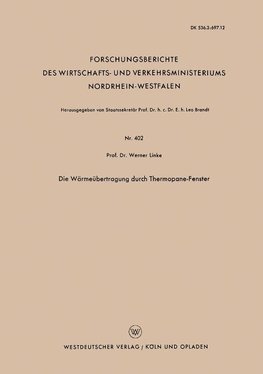 Die Wärmeübertragung durch Thermopane-Fenster