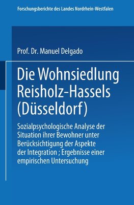 Die Wohnsiedlung Reisholz-Hassels (Düsseldorf)