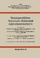 Iterationsverfahren Numerische Mathematik Approximationstheorie